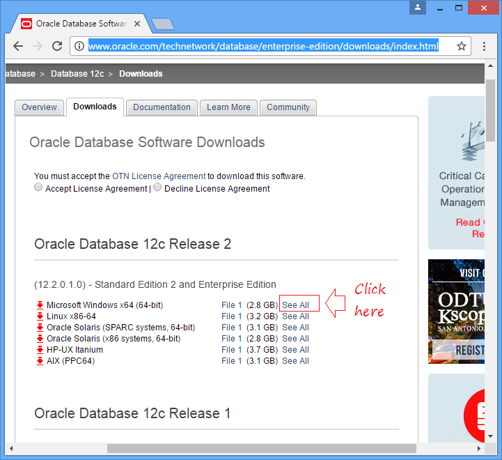 download oracle client for windows 64 bit